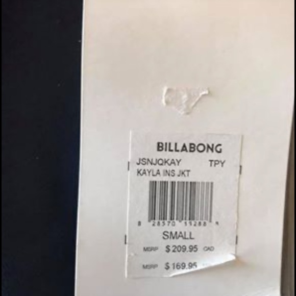Billabong Ski Jacket Size Small - Picture 3 of 3